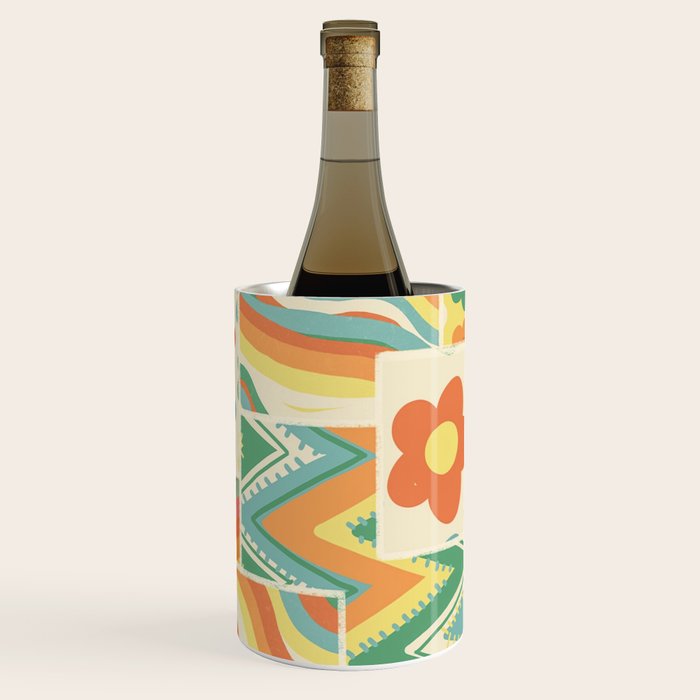 Patchwork #3 Wine Chiller Gallery Image 1