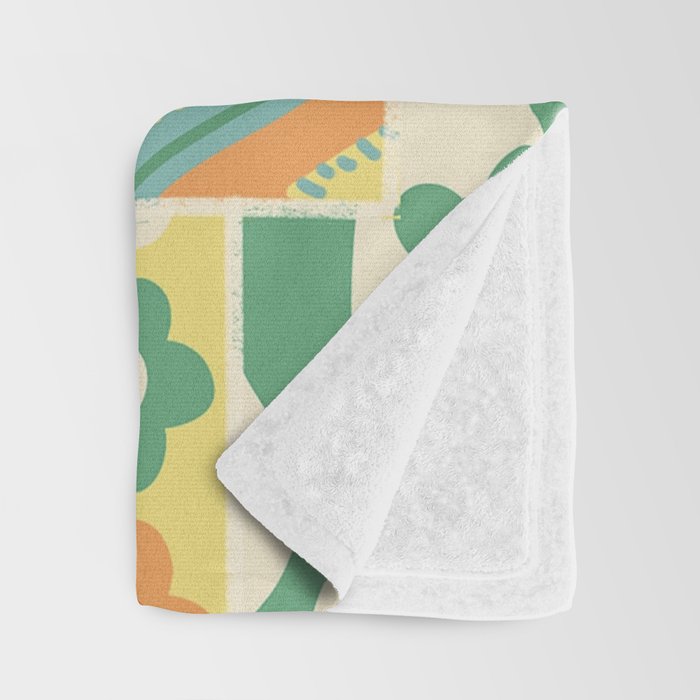 Patchwork #3 Throw Blanket Gallery Image 3