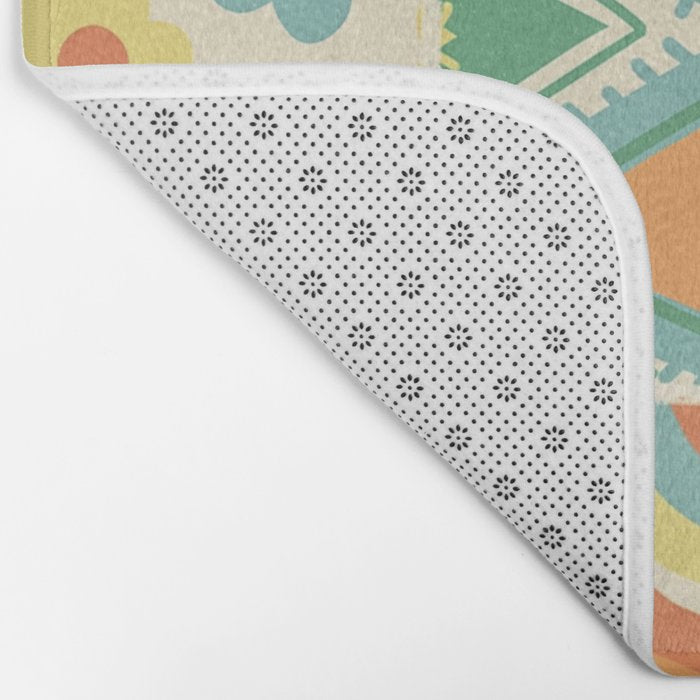 Patchwork #3 Bath Mat Gallery Image 2