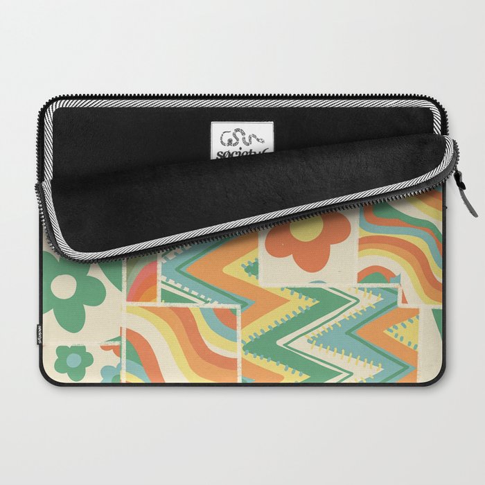 Patchwork #3 Laptop Sleeve Gallery Image 2