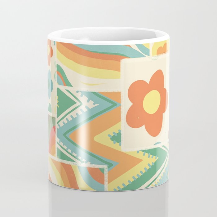 Patchwork #3 Coffee Mug Gallery Image 4
