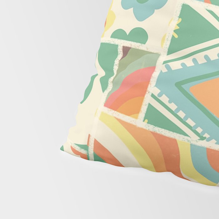 Patchwork #3 Pillow Sham Gallery Image 4