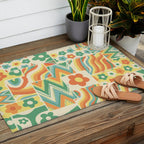 Patchwork #3 Outdoor Rug Gallery Image 2