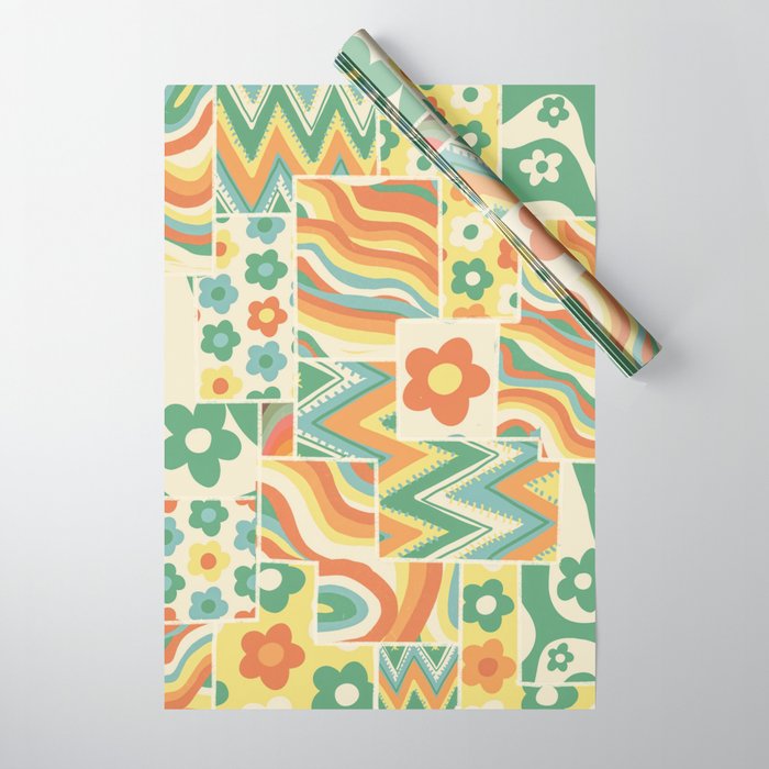 Patchwork #3 Wrapping Paper Gallery Image 1