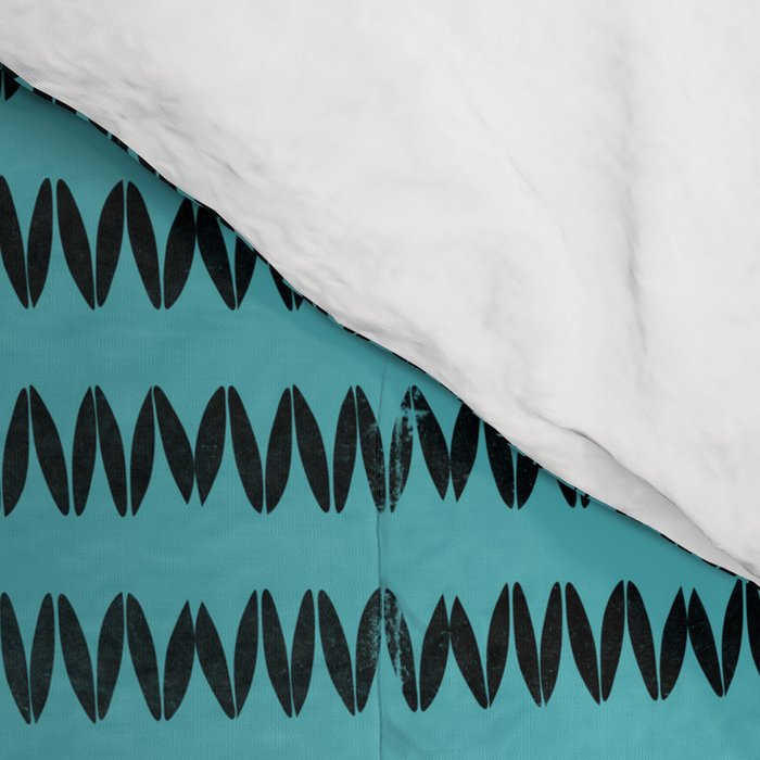 Unravel (in Blue) Comforter Gallery Image 4