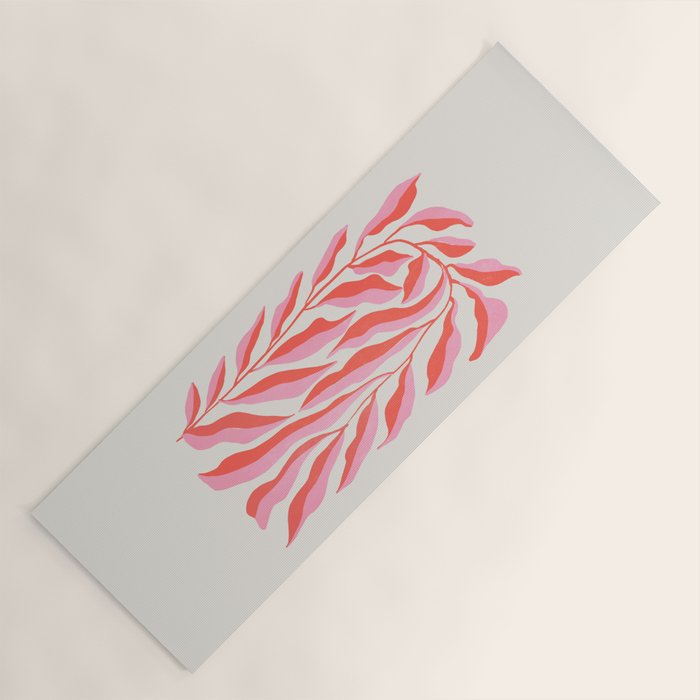 Ferns: Peach Matisse Edition Yoga Mat Gallery Image 1