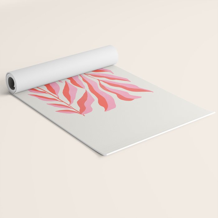 Ferns: Peach Matisse Edition Yoga Mat Gallery Image 2