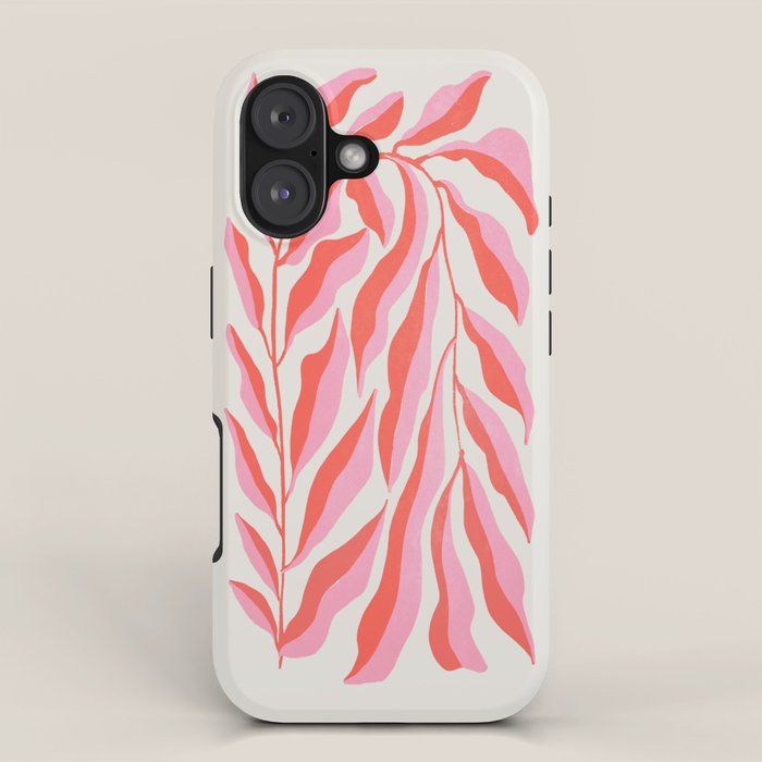 Ferns: Peach Matisse Edition iPhone Case Gallery Image 1