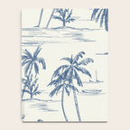 Blue Beach Pattern Notebook Gallery Image 4