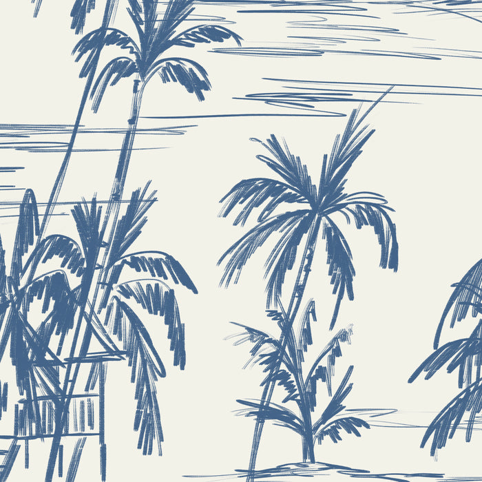 Blue Beach Pattern Coffee Mug Gallery Image 2