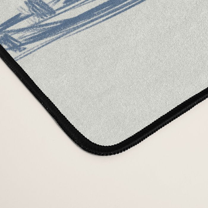 Blue Beach Pattern Desk Mat Gallery Image 4