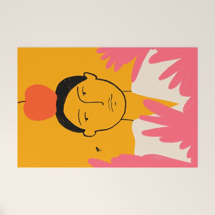 APPLE AND FLY Welcome Mat Gallery Image 1