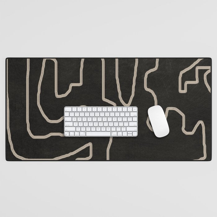 Abstract line art 177 Desk Mat Gallery Image 1