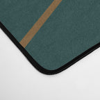 Minimal Sunrays - Teal Desk Mat Gallery Image 4