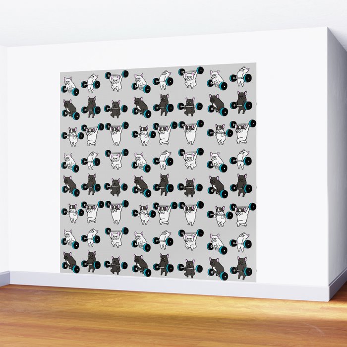 OLYMPIC LIFTING FRENCHIE Wall Mural Gallery Image 2