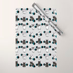 OLYMPIC LIFTING FRENCHIE Wrapping Paper Gallery Image 1