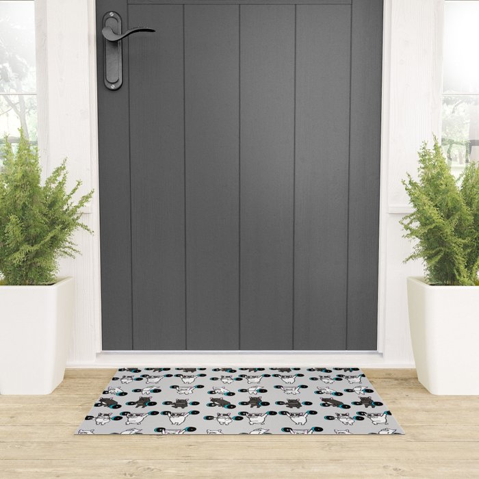 OLYMPIC LIFTING FRENCHIE Welcome Mat Gallery Image 3