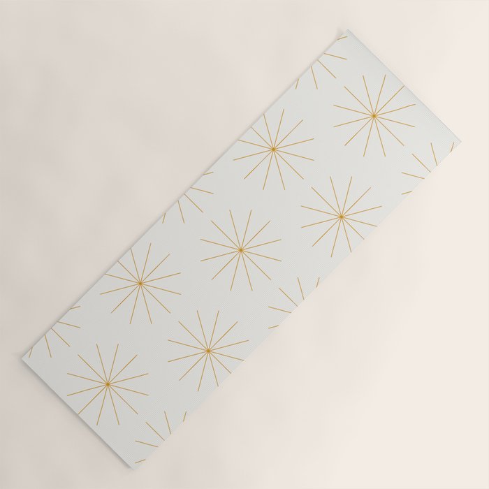 Minimalist Starburst Pattern XIX Yoga Mat Gallery Image 1