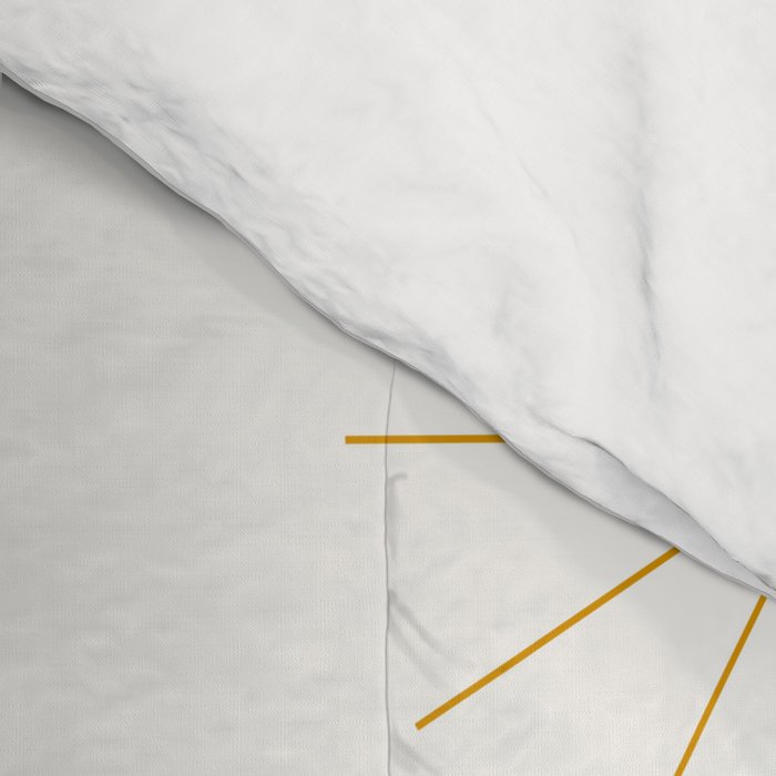 Minimalist Starburst Pattern XIX Comforter Gallery Image 4