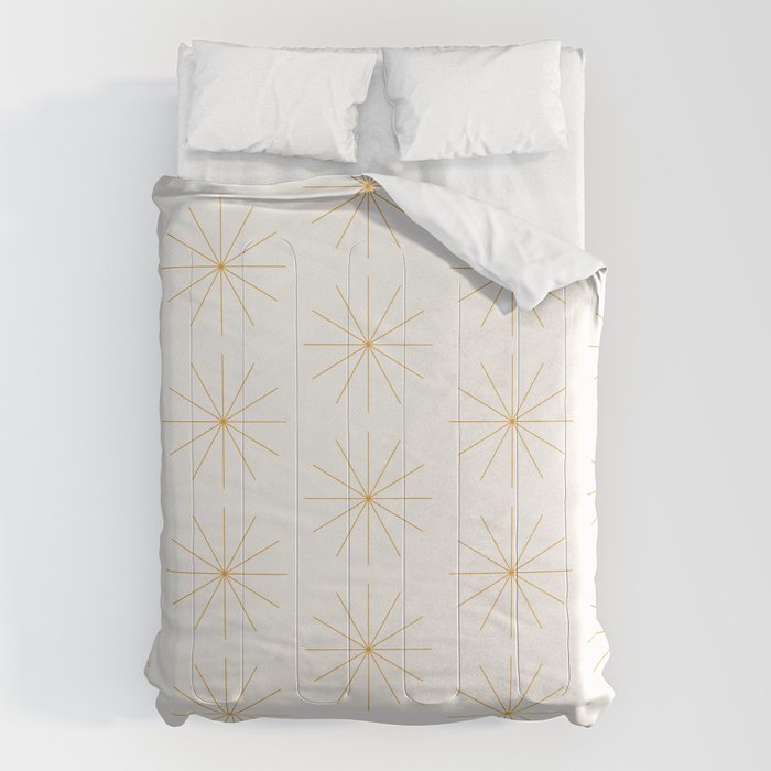 Minimalist Starburst Pattern XIX Comforter Gallery Image 1