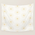 Minimalist Starburst Pattern XIX Wall Tapestry Gallery Image 4