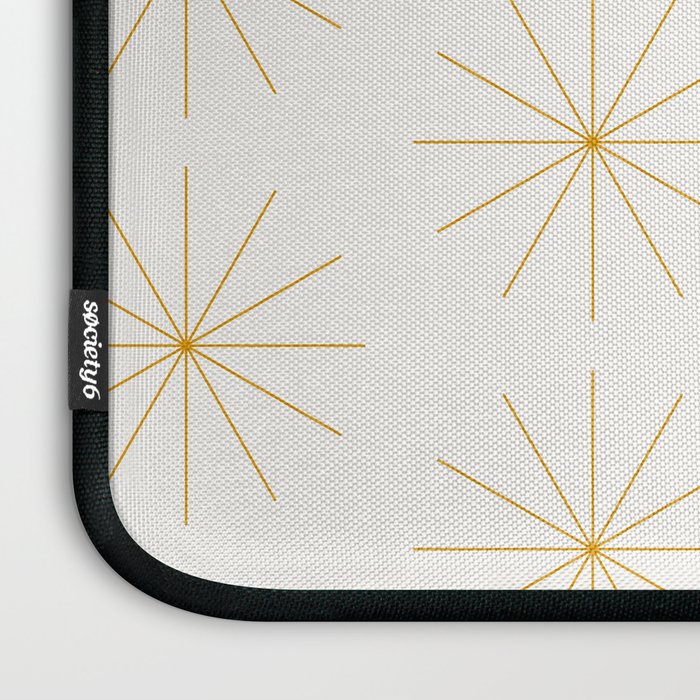Minimalist Starburst Pattern XIX Laptop Sleeve Gallery Image 3