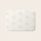 Minimalist Starburst Pattern XIX Bath Mat Gallery Image 1