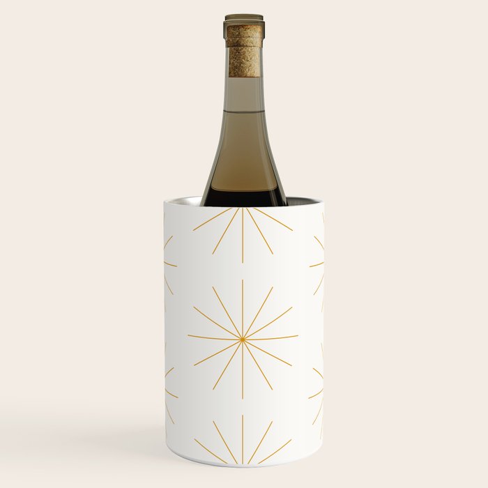 Minimalist Starburst Pattern XIX Wine Chiller Gallery Image 1