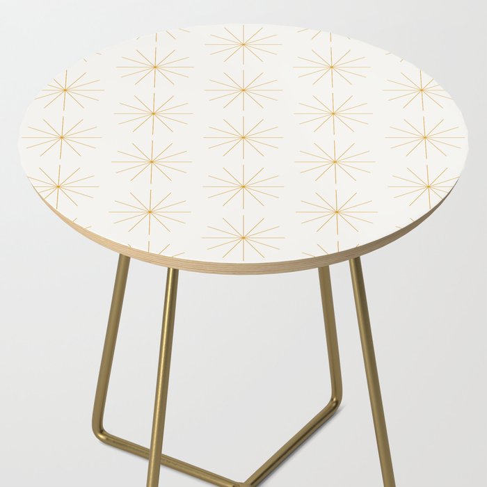 Minimalist Starburst Pattern XIX Side Table Gallery Image 2