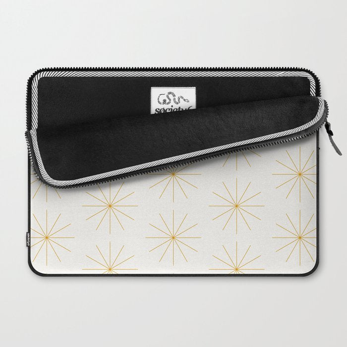 Minimalist Starburst Pattern XIX Laptop Sleeve Gallery Image 2
