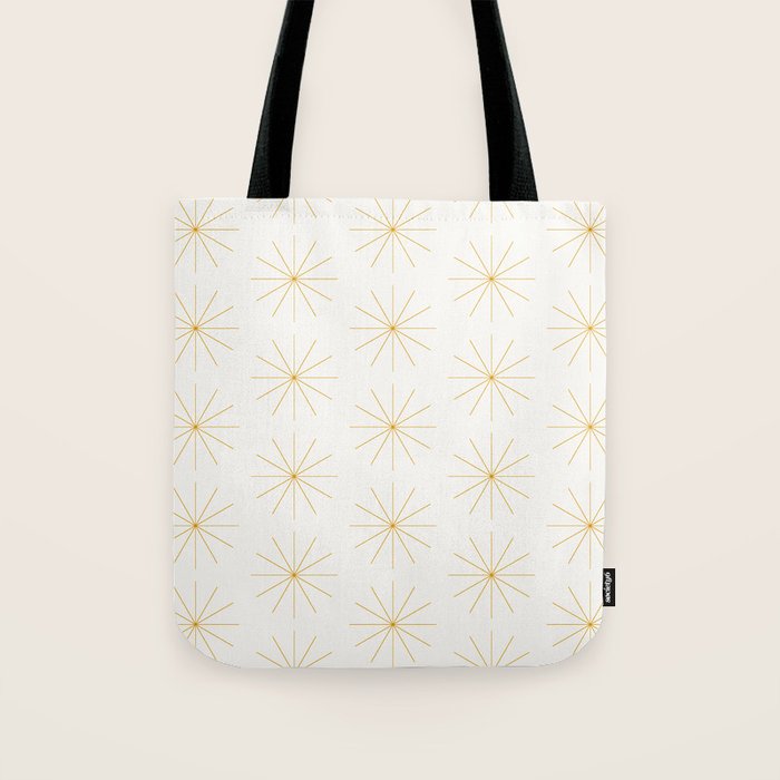 Minimalist Starburst Pattern XIX Tote Bag Gallery Image 1