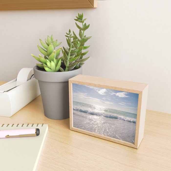 Glittery Sea Mini Art Print Gallery Image 2