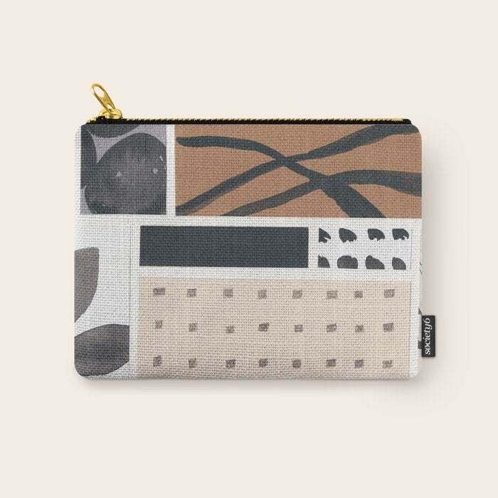 Collage Studies #1 Carry All Pouch Gallery Image 1