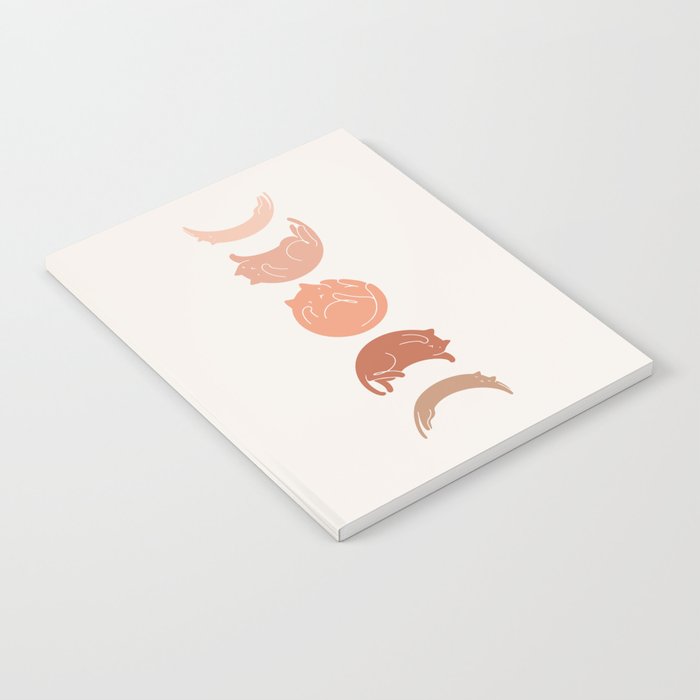 Cat Landscape 142: Cat Moon Notebook Gallery Image 2