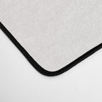 Abstract Shapes 94 in Mustard Yellow and Pale Pink (Rainbow Abstraction) Desk Mat Gallery Image 4