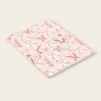 Pink Abstract Tiger Pattern Notebook Gallery Image 2