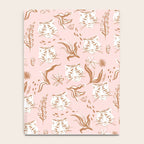 Pink Abstract Tiger Pattern Notebook Gallery Image 4