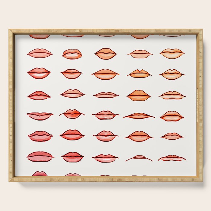 Lips II Serving Tray Gallery Image 1