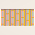 Yellow Geo Fun Desk Mat Gallery Image 3