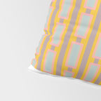 Yellow Geo Fun Pillow Sham Gallery Image 4
