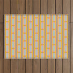 Yellow Geo Fun Outdoor Rug Gallery Image 1