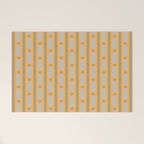 Yellow Geo Fun Welcome Mat Gallery Image 1