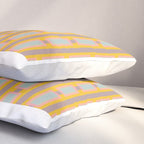 Yellow Geo Fun Pillow Sham Gallery Image 3
