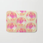 Disco Ball - Pink OmbrÃ© Bath Mat Gallery Image 1