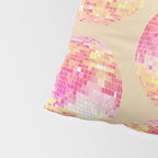 Disco Ball - Pink OmbrÃ© Pillow Sham Gallery Image 4