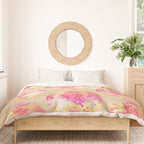 Disco Ball - Pink OmbrÃ© Duvet Cover Gallery Image 3
