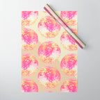 Disco Ball - Pink OmbrÃ© Wrapping Paper Gallery Image 1