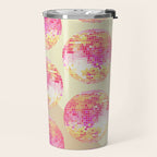 Disco Ball - Pink OmbrÃ© Travel Mug Gallery Image 2