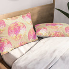 Disco Ball - Pink OmbrÃ© Pillow Sham Gallery Image 2