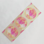 Disco Ball - Pink OmbrÃ© Yoga Mat Gallery Image 1